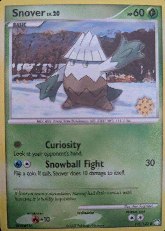 2007 Diamond & Pearl: Mysterious Treasures #101/123 Promo (Countdown Calendar)