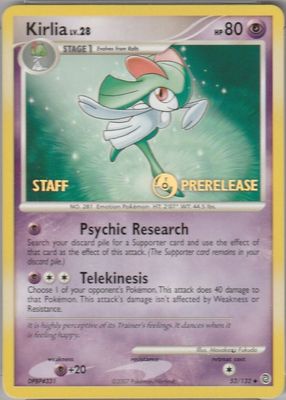 2007 Diamond & Pearl: Secret Wonders #053/132 Promo (Prerelease - STAFF)