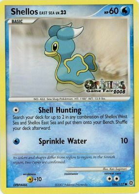 2007 Diamond & Pearl: Secret Wonders #106/132 Promo (Origins Game Fair)