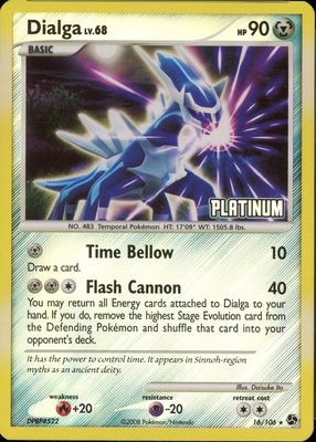 2008 Diamond & Pearl: Great Encounters #016/106 Promo (Burger King Collection)