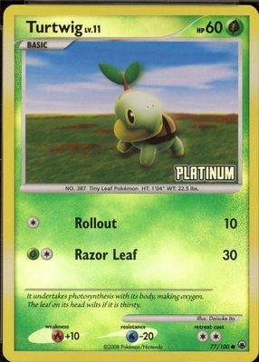 2008 Diamond & Pearl: Majestic Dawn #077/100 Promo (Burger King Collection)