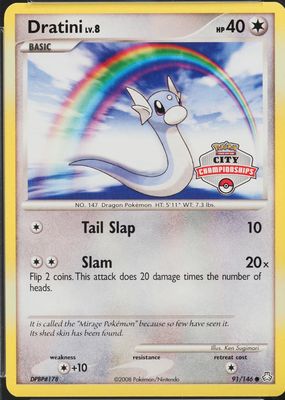 2008 Diamond & Pearl: Legends Awakened #091/146 Promo (City Championships)