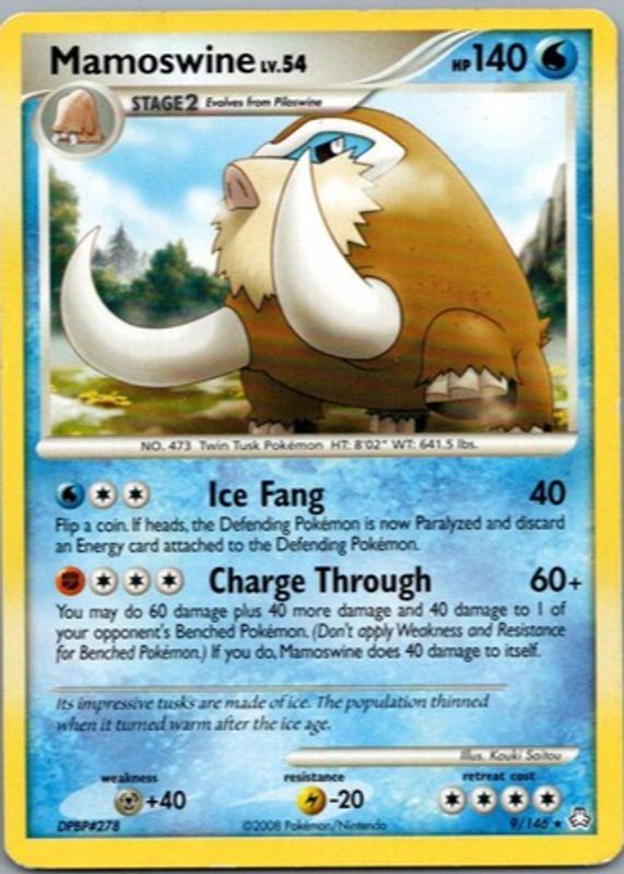 2008 Diamond & Pearl: Legends Awakened #009/146 Promo (Bombardment Theme Deck)