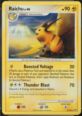 2009 Platinum: Arceus #27/99 Promo (Prerelease)