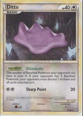 2010 HeartGold & SoulSilver: Triumphant #017/102 Base