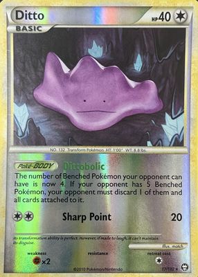 2010 HeartGold & SoulSilver: Triumphant #017/102 Reverse Holo