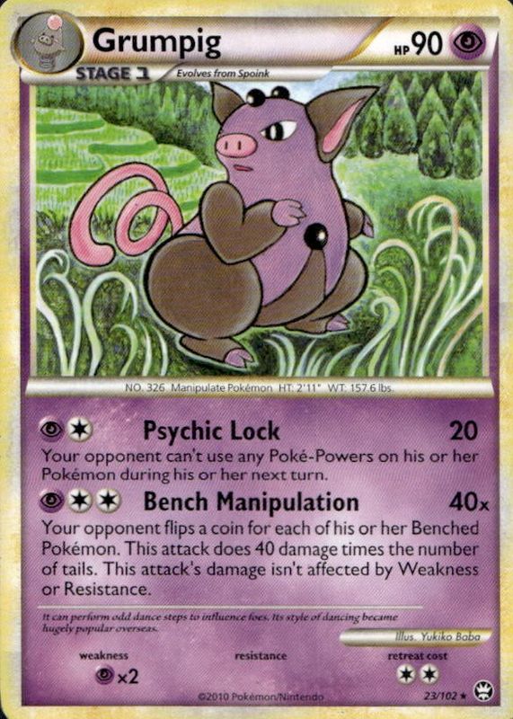 2010 HeartGold & SoulSilver: Triumphant #023/102 Base