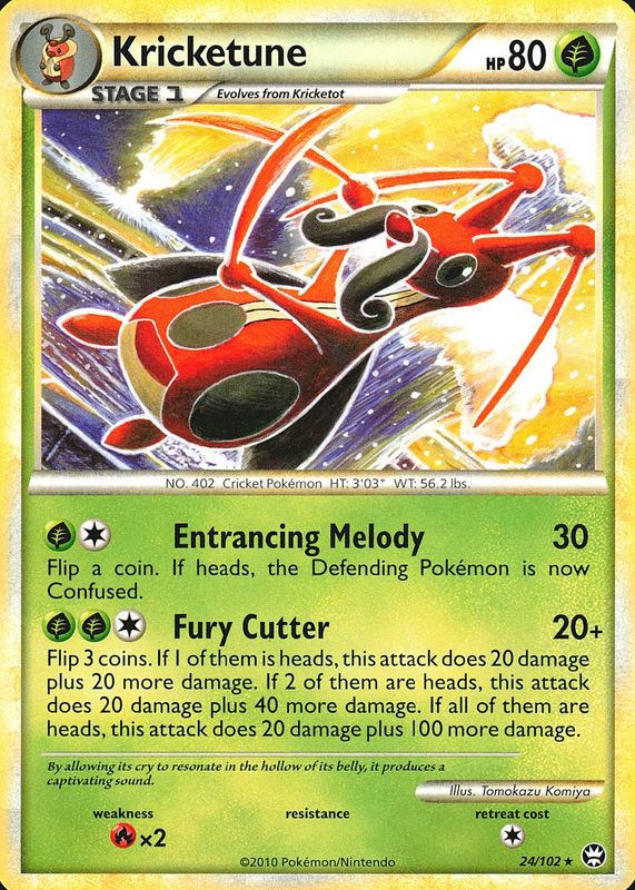 2010 HeartGold & SoulSilver: Triumphant #024/102 Base