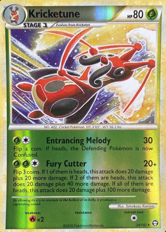 2010 HeartGold & SoulSilver: Triumphant #024/102 Reverse Holo