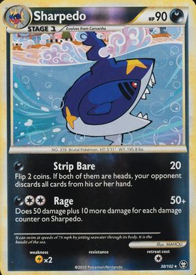 2010 HeartGold & SoulSilver: Triumphant #030/102 Reverse Holo