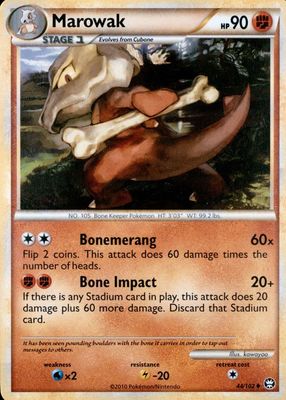2010 HeartGold & SoulSilver: Triumphant #044/102 Base