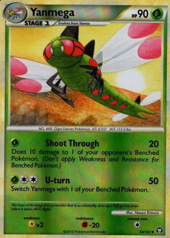 2010 HeartGold & SoulSilver: Triumphant #054/102 Reverse Holo