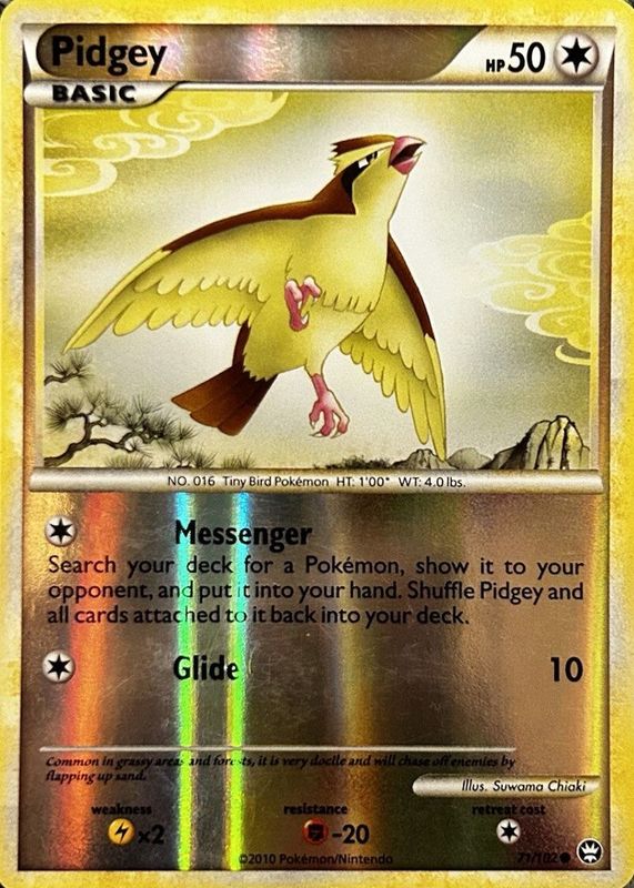 2010 HeartGold & SoulSilver: Triumphant #071/102 Reverse Holo