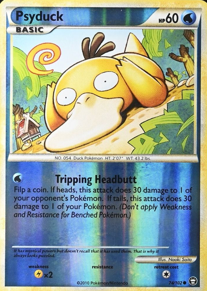 1999 psyduck pokemon card value Pokémon TCG: Mini Tin