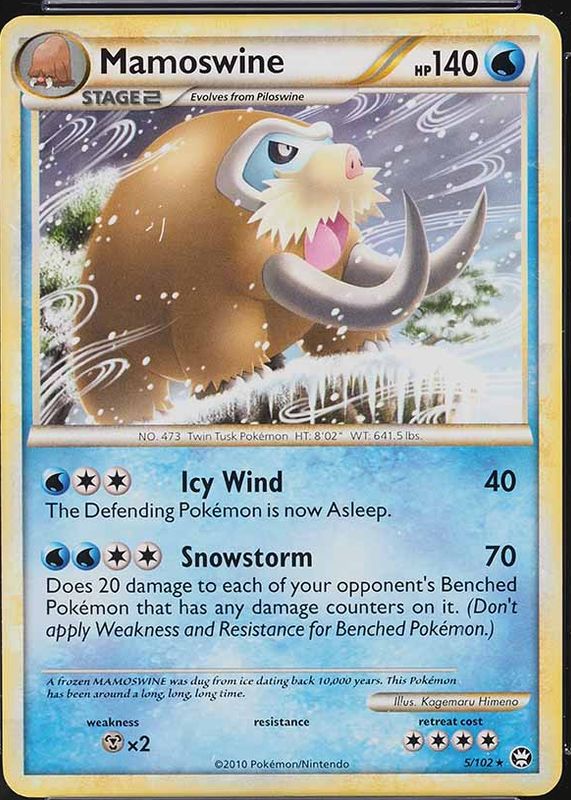 2010 HeartGold & SoulSilver: Triumphant #005/102 Promo (Verdant Frost Theme Deck)