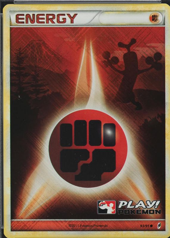 Fighting Energy 2011 Call of Legends #93/95 Promo (League Play) RAW TCG (NEAR MINT)