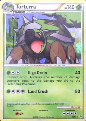 2010 HeartGold & SoulSilver: Unleashed #10/95 Promo (Cracked Ice)