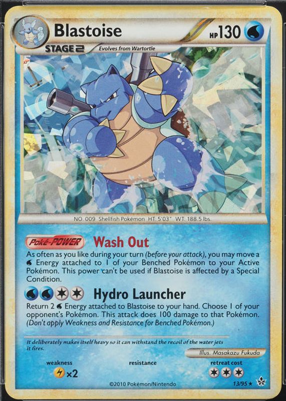 2010 HeartGold & SoulSilver: Unleashed #13/95 Promo (Cracked Ice)