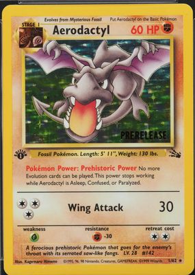 1999 Fossil #01/62 Promo (Prerelease)