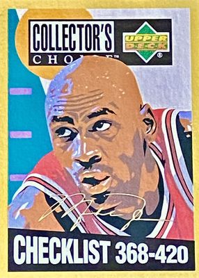1994 Collector's Choice #420 Checklist - Gold Signature