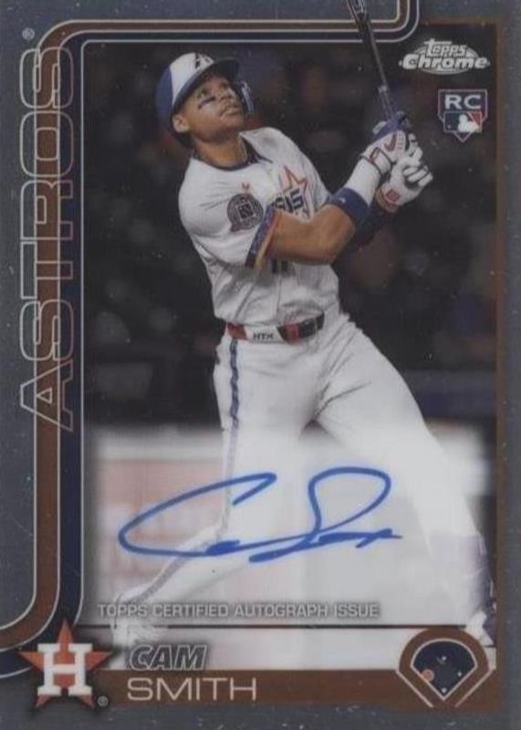 2025 Topps Chrome #RA-CAM Rookie Autographs