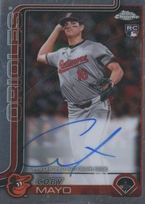 2025 Topps Chrome #RA-CMA Rookie Autographs