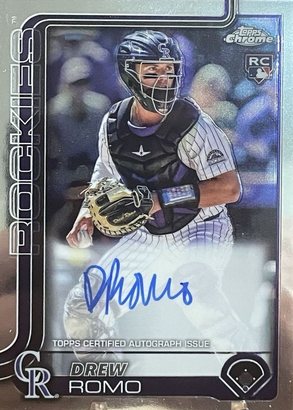 2025 Topps Chrome #RA-DRR Rookie Autographs