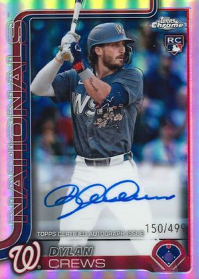 その他 9/99 Leaf Dylan Crews Auto Dylan Crews 2024 Bowman #CPA-DC Chrome Prospect Auto