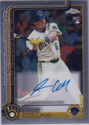 2025 Topps Chrome #RA-IC Rookie Autographs