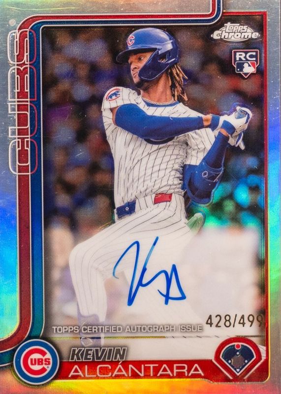 2025 Topps Chrome #RA-KA Rookie Autographs - Refractor /499