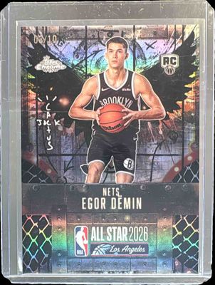 2025 Topps Chrome Cactus Jack x All-Star Game #68 Black Refractor /10