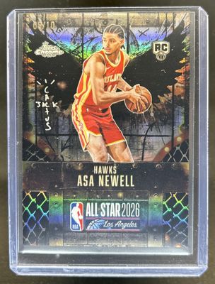 2025 Topps Chrome Cactus Jack x All-Star Game #83 Black Refractor /10