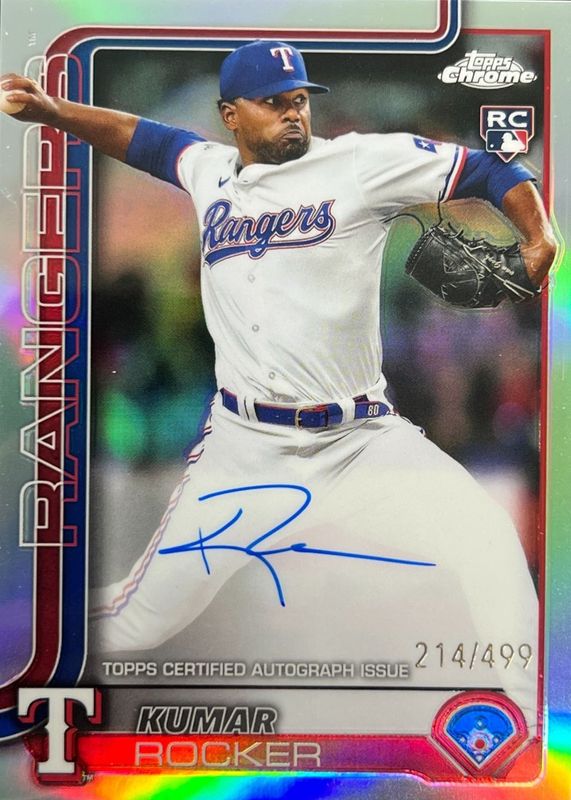 2025 Topps Chrome #RA-KR Rookie Autographs - Refractor /499