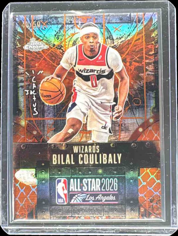 2025 Topps Chrome Cactus Jack x All-Star Game #30 Orange Refractor /50