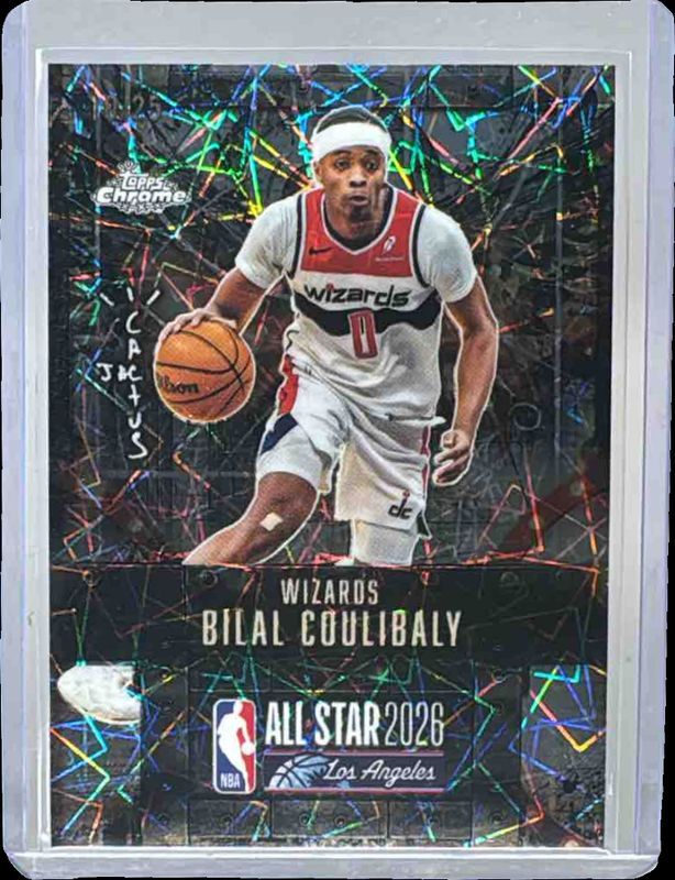 2025 Topps Chrome Cactus Jack x All-Star Game #30 Laser Refractor /25