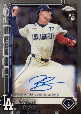 2025 Topps Chrome #RA-RR Rookie Autographs