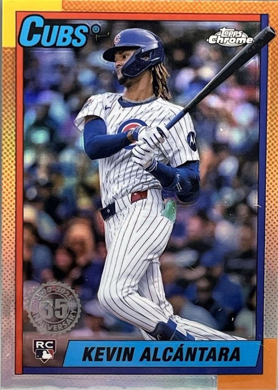 2025 Topps Chrome #90CB-14 1990 Topps Baseball