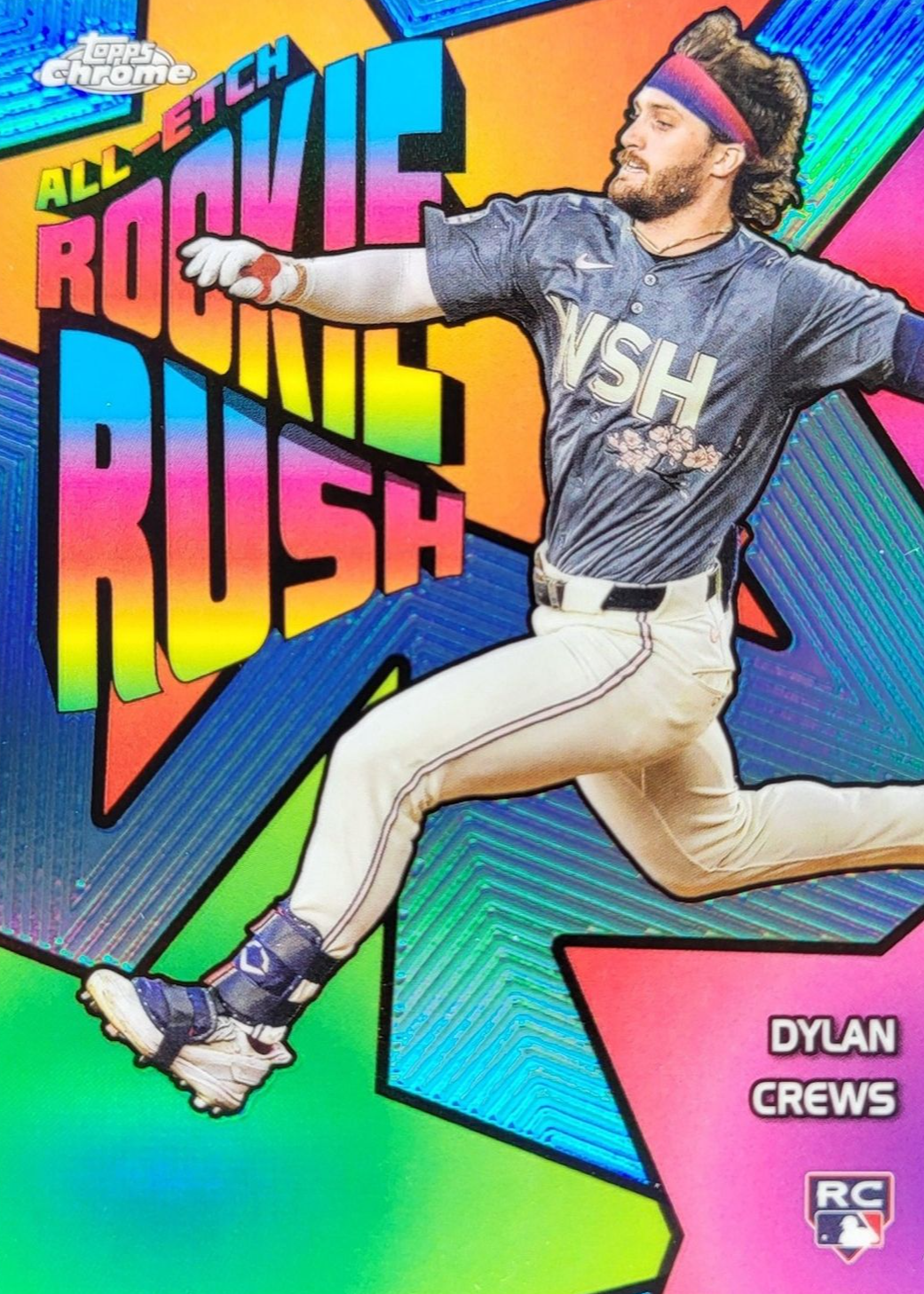 Dylan Crews 2025 Topps Chrome #CERR-12 All-Etch Rookie Rush Price Guide ...