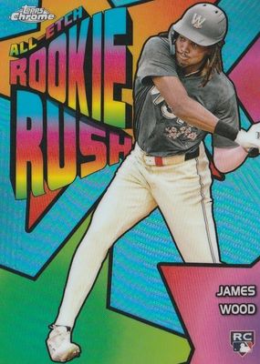 その他 James Wood 2025 Topps Autographs Gold 2025 Topps Series 1 - Flagship Real One Autographs James
