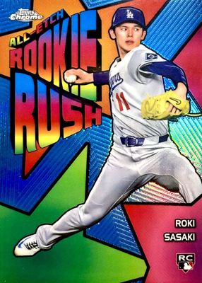 2025 Topps Chrome #CERR-10 All-Etch Rookie Rush