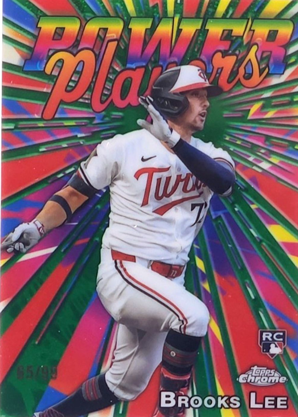 【超希少！】ヘップバーン&モンロー 歴史的ダブルレリック /25 ラストNo. Brooks Lee 2025 Topps Chrome #PP-23 Power Players - Green