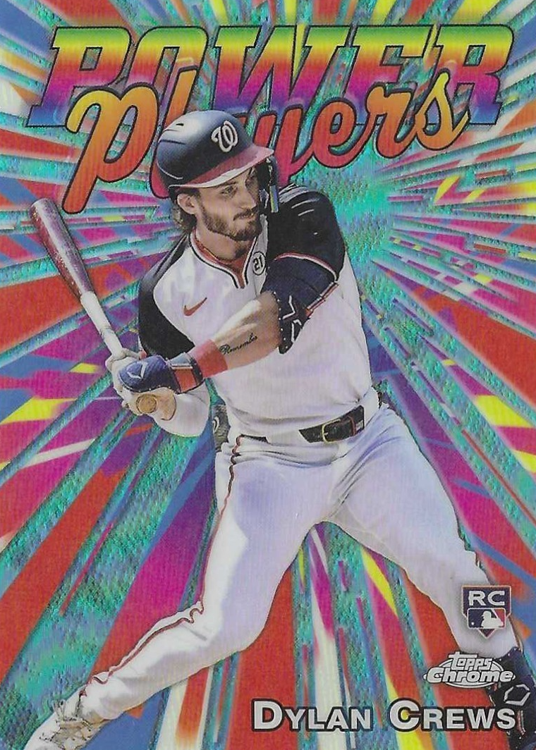 Dylan Crews 2025 Topps Chrome #PP-20 Power Players Price Guide 