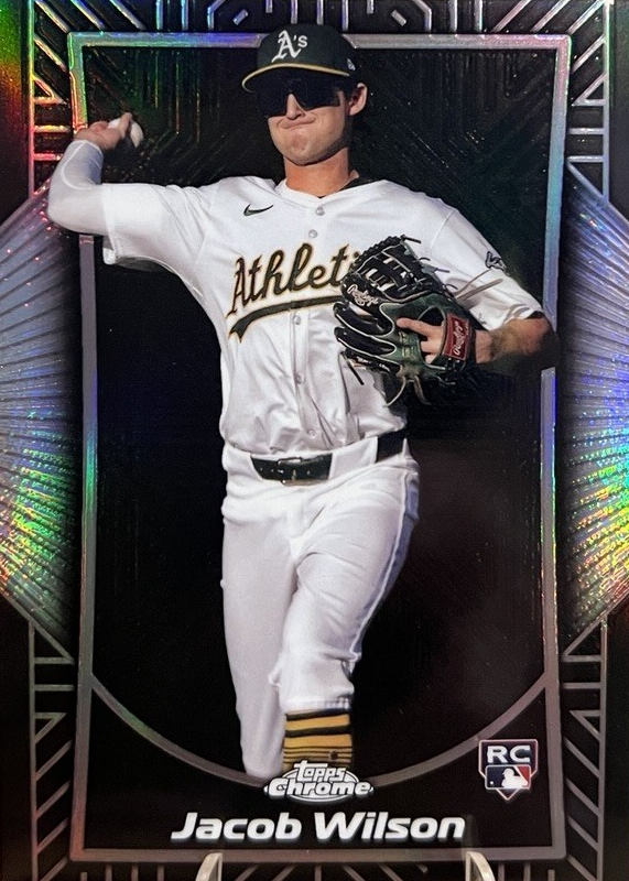 Jacob Wilson 2025 Topps Chrome #SE-11 Shadow Etch Price Guide - Sports ...