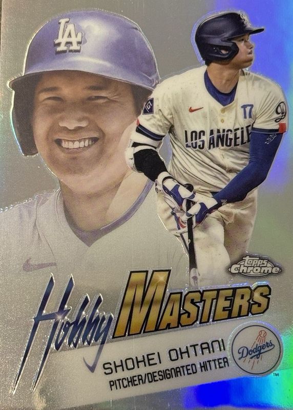 Shohei Ohtani 2025 Topps Chrome #HM-3 Hobby Masters /(SSP) RAW
