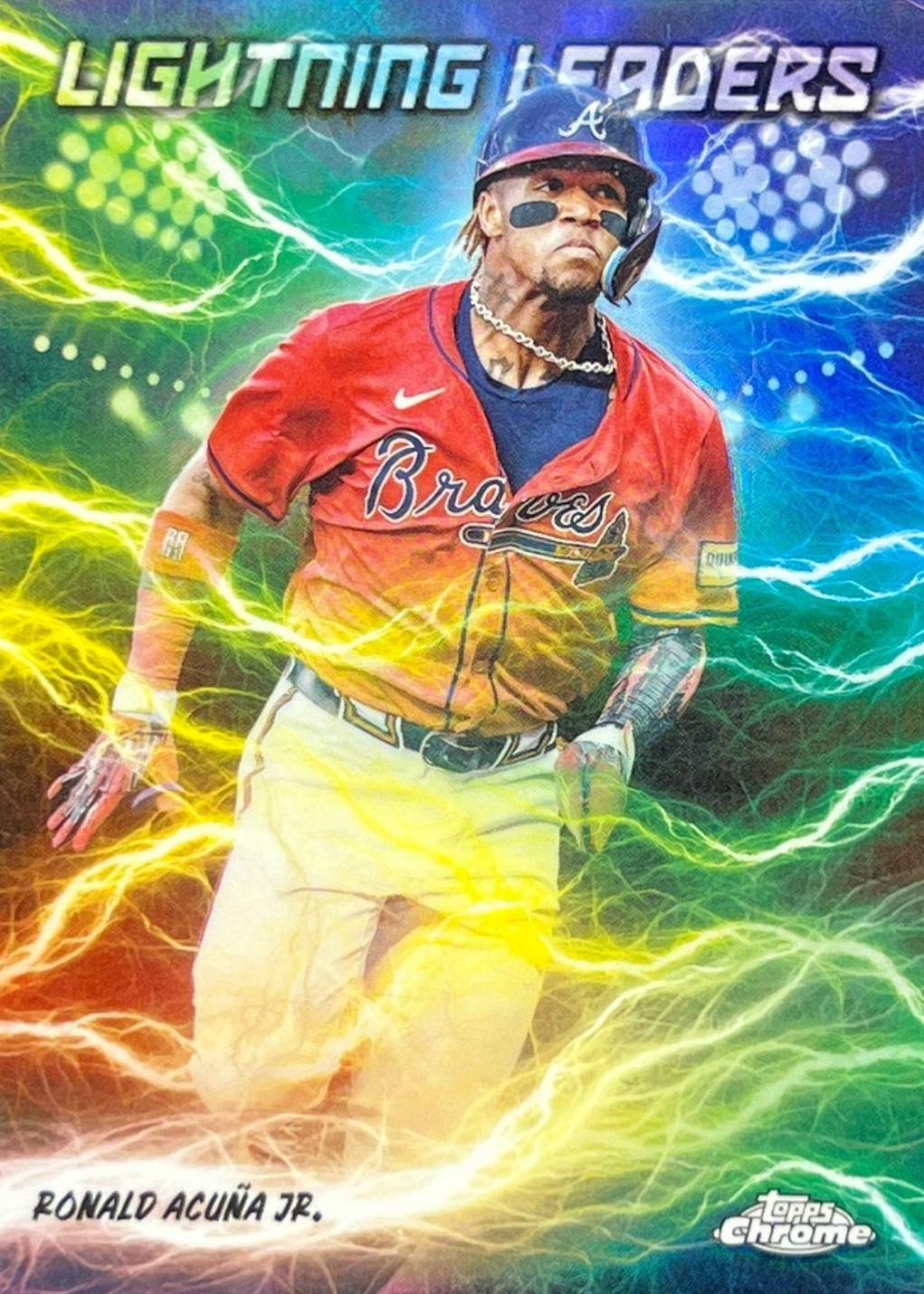 ゲームセンター・ゲームカード RONALD ACUNA JR 2024 Topps Chrome - Summertime in the Park Ronald Acuña Jr