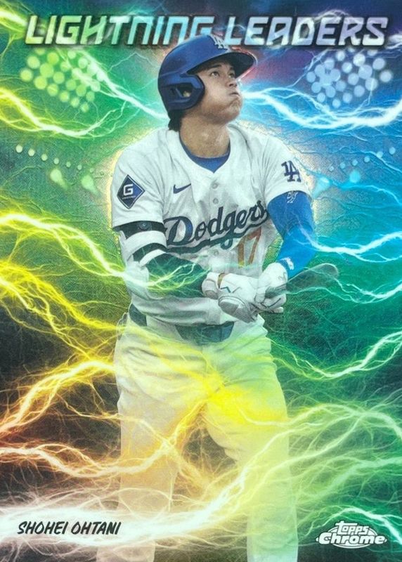 Shohei Ohtani 2025 Topps Chrome #LL-1 Lightning Leaders /(SSP) RAW