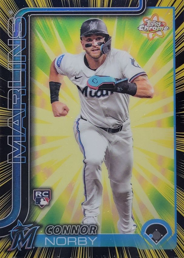Connor Norby 2025 Topps Chrome #RR-10 Radiating Rookies /(SSP) Price ...