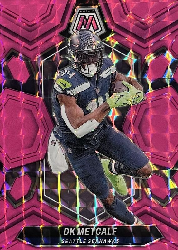 DK Metcalf 2024 Mosaic #199 Pink Fluorescent /10 RAW