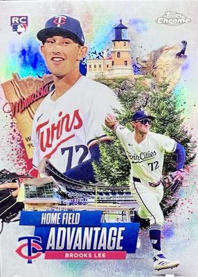 Topps - TOPPS UPDATE  FIELD ADVANTAGE ベーブルース 2025 Topps Series 1 BROOKS LEE HOME FIELD ADVANTAGE RC #HA