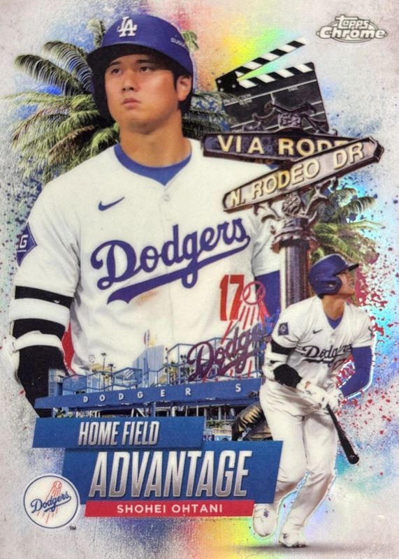 Shohei Ohtani 2025 Topps Chrome #HA-5 Home Field Advantage /(SSP) RAW